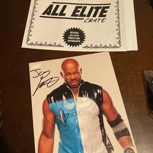 All Elite Wrestling Jay. Lethal autographed 8x10